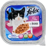 Felix  Häppchen in Gelee Lachs & Scholle