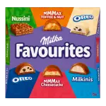Milka Favorites, versch. Sorten
