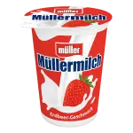 Müller Müllermilch Becher  Erdbeere