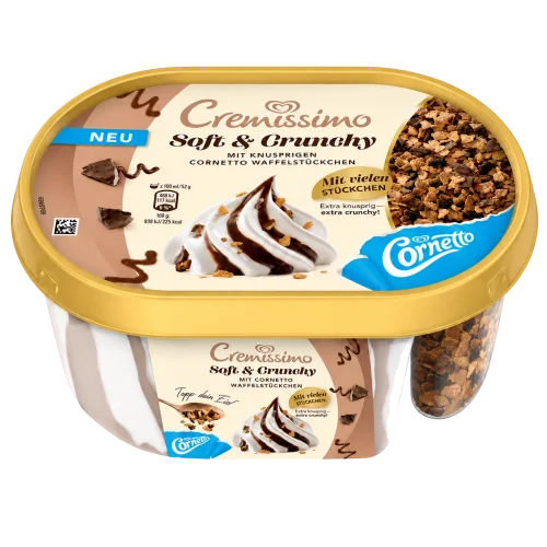 Langnese Cremissimo  Soft & Crunchy Schokolade